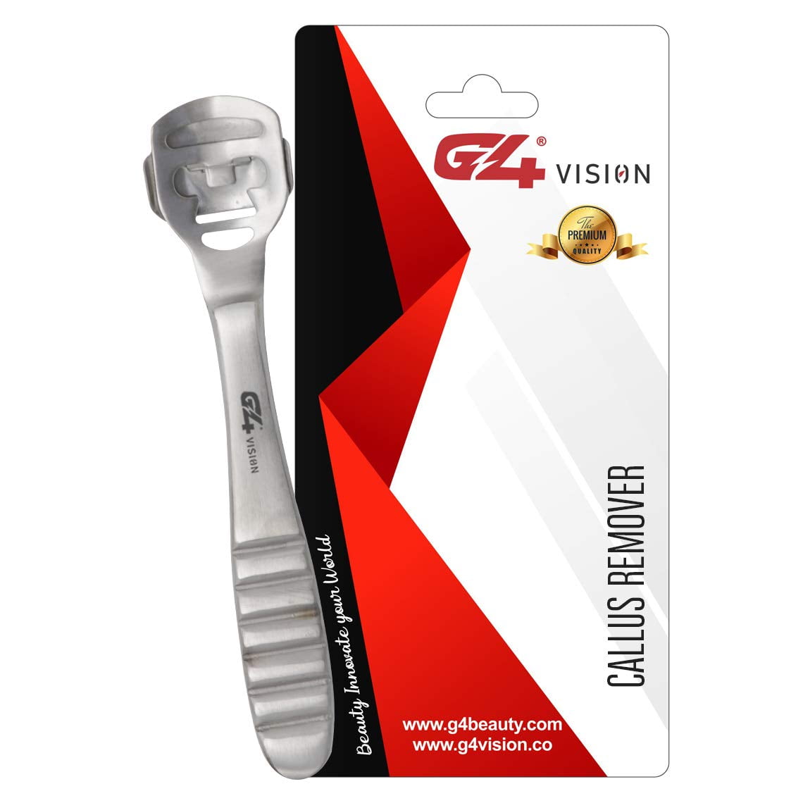G4 Vision Hand Callus Remover Corn Cutter Shaver Dead Skin Pedicure Foot Tool 10 Blades Removing Hard Cracked Dry Skins