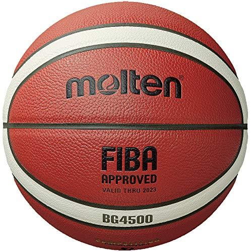 Molten Basket-ball Composite Série BG, Approuvé par FIBA - BG4500, Taille 7, 2-Ton (B7G4500)