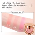 thumbnail image 5 of Matte Powder Blush, Multi-purpose Soft Light Flower Powder Blusher, Natural Radiance Cheek Tint, Brighten for Mature Skin Won't Settle into Fine Lines, Contour & Highlight  Lightweight Finish, 5 of 9