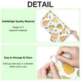 thumbnail image 4 of 2pcs Vintage Lemon and Bees Kitchen Mat Quick Dry Absorbent Microfiber Countertop Pad Heat Resistant for Hand Wash Dishes, 4 of 4