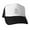 Black/White, variant on - Keep Calm And Squatch On - Adjustable Unisex Printed Trucker Hat with Mesh Back