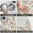 thumbnail image 3 of Pofeuu Floral Print Flannel Doormats Rug16"x24"Rug Washable Doormats Indoor Outdoor Rugs for Layered Front Door Mats, Porch, Kitchen, Entryway, 3 of 7