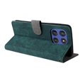 thumbnail image 3 of Phone Wallet Case for Motorola Moto Edge 60 Stylus with Stand - Leather Folio Cover & Card Slots Green, 3 of 5