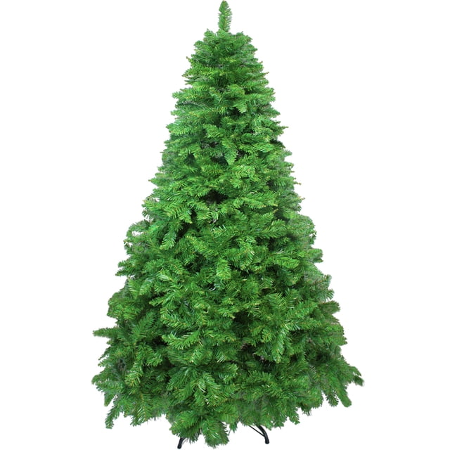 Arbol Navidad Artificial JARDIMEX Pino Verde Premium 2.10 m 210 cm 1580 ramas 110 cm