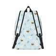 thumbnail image 2 of Yiaed Bee Flower Print Backpack, Premium Laptop Backpack, Travel Backpack for Women, Lightweight Backpacks, Comfortable Back Pack-Small, 2 of 7