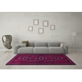 thumbnail image 3 of Ahgly Company Indoor Rectangle Persian Pink Traditional Area Rugs, 5' x 7', 3 of 4