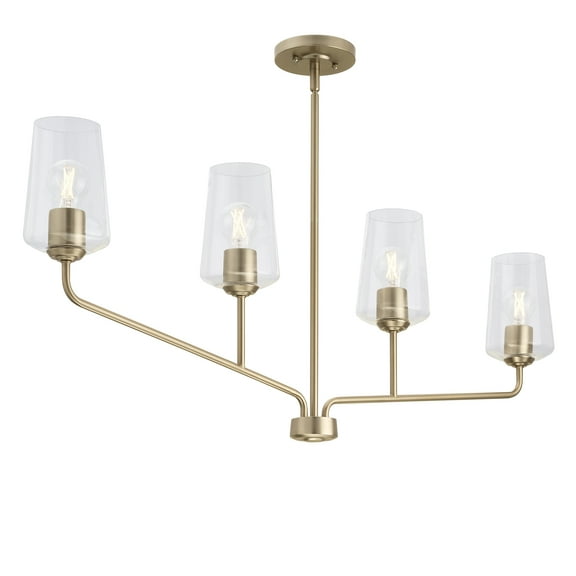Celino Four-Light Linear Chandelier