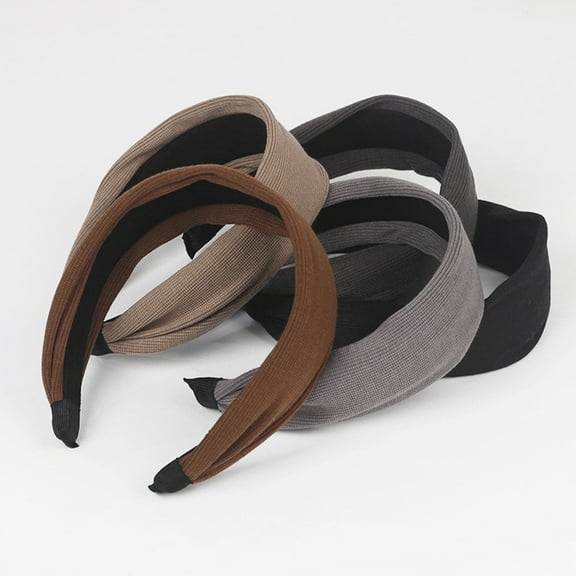 FRCOLOR  Knot Headband for Women Wide Brim Thick Hair Simple
