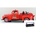 thumbnail image 1 of Diecast Car w/LED Display Case - 1948/1936 Ford F-1 Pickup Harley-Davidson /El Knucklehead Motorcycle, Red - Maisto HD 32191R - 1/24 scale diecast model car, 1 of 3