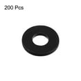 thumbnail image 3 of Uxcell 10mm O.D. 1mm Thick Nylon Flat Washers for 4mm ID Screw Bolt, 200 Count, 3 of 3