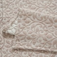 thumbnail image 3 of Superior Vineyard Cotton Blend Matelasse Coverlet, Throw (Non-Standard), Blush, 3 of 5