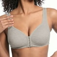 thumbnail image 2 of Womens No Underwire Bras Plus Size Comfort Soft Bras Supportive Bralettes Cute Breathable Wireless Bra, 2 of 9