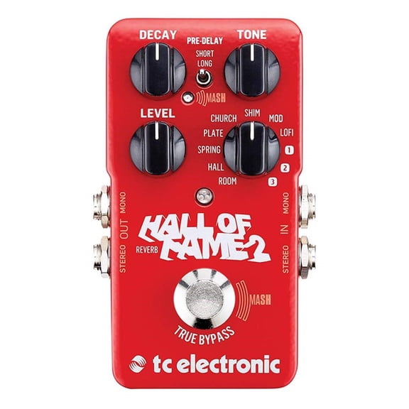 TC Electronic Hall of Fame 2 Reverb Pedal