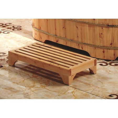 UPC: 0811413024060 | ALFI Brand AB4409 24 in. Modern Wooden Stepping Stool Multi-Purpose Accessory