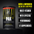 thumbnail image 3 of Animal Pak - All-in-One Performance Vitamin Pack with Spectra and Zinc - 44 Packets, 3 of 13