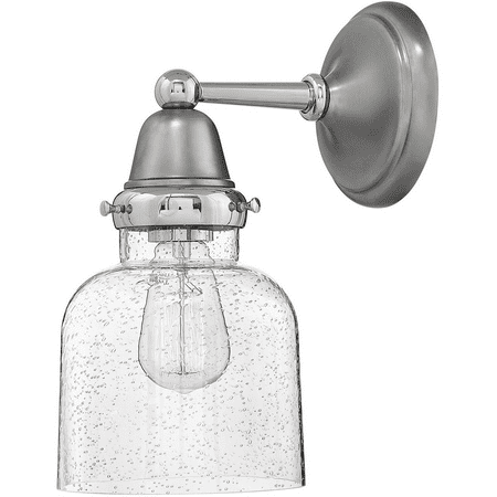 

Wall Sconces 1 Light Fixtures With English Nickel Finish Steel Material Medium Bulb 7 100 Watts