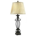 thumbnail image 2 of Elegant Decor TL3014 Portable Light Table Lamp, Vintage Nickel, 2 of 2