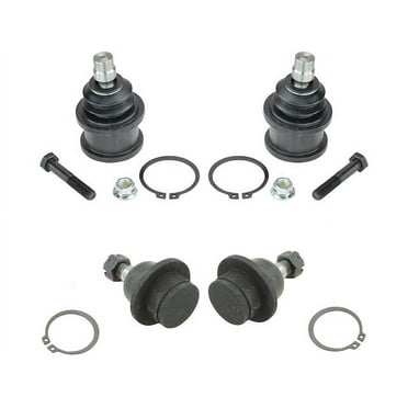 Ball Joint Set 4 Piece - Compatible with 1998 - 2011 Ford Ranger 1999 2000 2001 2002 2003 2004 2005 2006 2007 2008 2009 2010