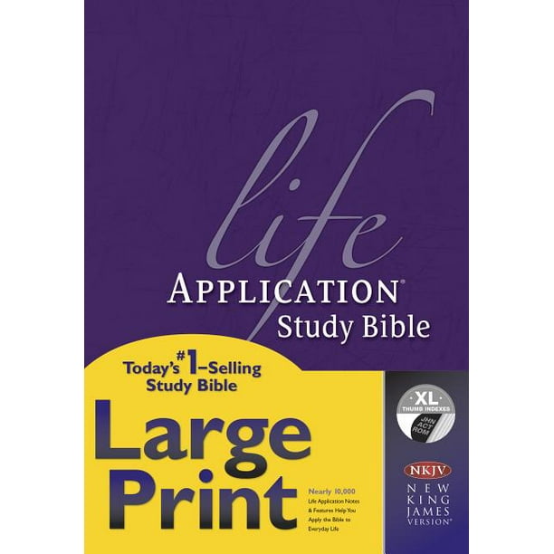 Life Application Study Bible Nkjv Large Print 2 NKJV Life Application Study Bible, Second Edition, Large Print (Red