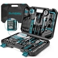 thumbnail image 1 of Kit de herramientas Sundpey Home, 257 piezas, con caja de almacenamiento, azul, 1 of 7