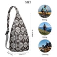 thumbnail image 2 of Color Splash Sling Backpack - Vibrant Paint-Inspired Pattern Crossbody Bag, Fashionable Anti-Theft Design, 2 of 2