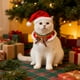 thumbnail image 5 of Collar Navideño con Adorno para Perros y Gatos | Lazo Rojo de Algodón Suave Tejido a Mano con Cascabeles Dorados | Bufanda Festiva Ajustable para Cachorros, Gatitos, Conejos y Mascotas Pequeñas, 5 of 6