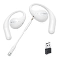 thumbnail image 1 of Auriculares abiertos EMEET Airflow Bluetooth 5.3 con micrófono blancos, 1 of 8