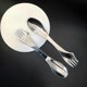 thumbnail image 3 of 2pcs Stainless Steel 3 in 1 Spork Camping Cutlery, Knife, Spoon, Fork Cutlery Combo for Camping, Hiking - q37, 3 of 5
