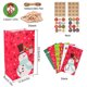 thumbnail image 3 of Injueey Bolsas de regalo Bolsas de regalo de Navidad Calendario de cuenta regresiva de 24 días Bolsa de regalo Decoración de Navidad Kits de decoración para fiestas, 3 of 6