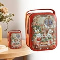 thumbnail image 2 of MOQIN Christmas Cookie Tins with Lids for Giving, Christmas Holiday Printed Round Metal Tins with Lids for Cookies, Candy, Food Presents for Xmas Holiday Party Supplies, 2 of 9