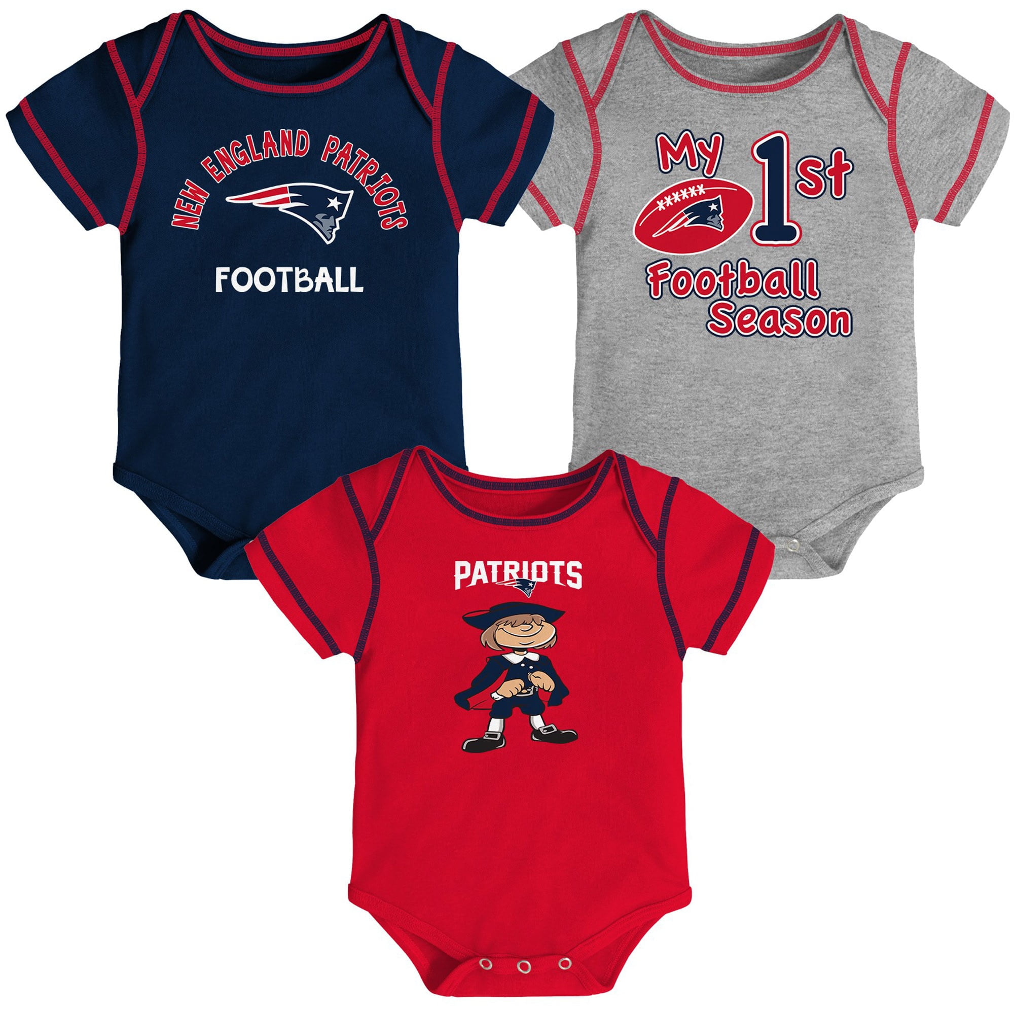 OuterStuff Infant Ole Miss Rebels Bodysuit Set Baby Sleeper /& Hat 0-3 M