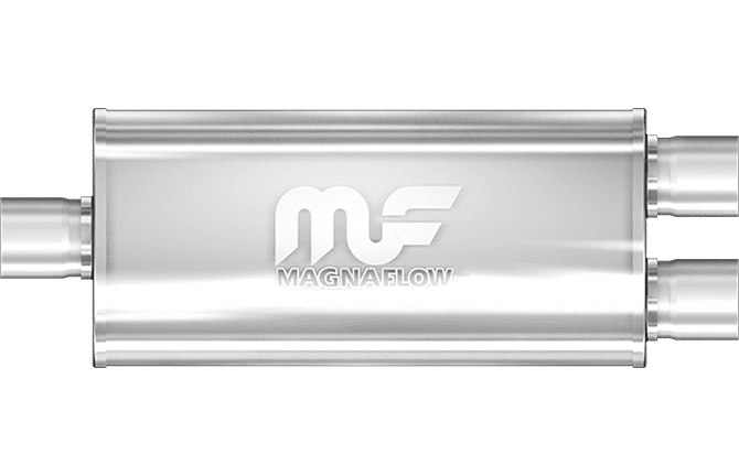 MagnaFlow Muffler Mag SS 14X5X8 2.5 C//D