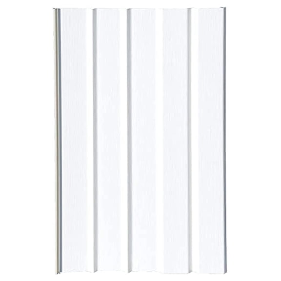 Mobile Home Skirting Vinyl Underpinning Panel White 16" W x 28" L (Pack of 8)