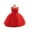 Red, variant on KYAIGUO 1-7Y Toddler Girls Flower Princess Party Dress Baby A-Line Tulle Wedding Birthday Formal Dresses Kids Sleeveless Tutu Prom Pageant Birthday Party Ball Gown