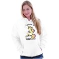 thumbnail image 3 of I Believe in Unicorns Happy Rainbow Women Plus Size Graphic Pullover Hoodie Brisco Brands 4X, 3 of 5