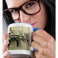 thumbnail image 2 of 3drose, Atlantic City in 1922, 11oz Two-tone Blue Mug, 2 of 6