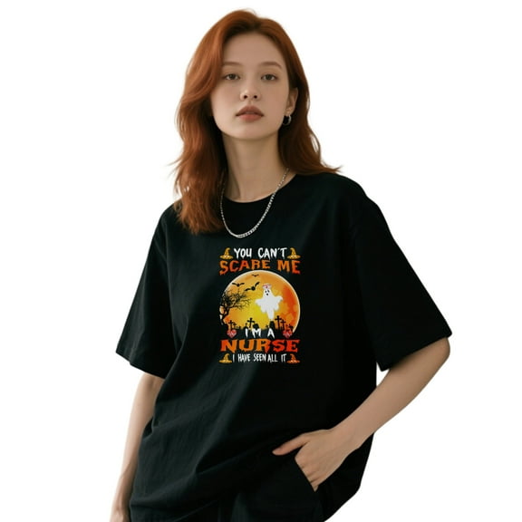 Unisex Funny Boo Crew Pumpkin Halloween T-Shirt for Men and Women, October Holiday Graphic Tee, Perfect Casual Costume Party Top or Seasonal Gift