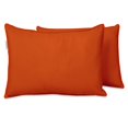 thumbnail image 1 of SNNROO Indoor/Outdoor Polyester Fabric Lumbar Pillow Cover  All-Weather Waterproof Rectangular Cushion Case for Patio Furniture 12” x 20”Set of 2-Yellow, 1 of 7