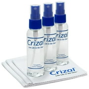 Crizal Eye Glasses Lens Cleaner Spray And Microfiber Cleaning Cloth for Anti Reflective Lenses - 3 Pack