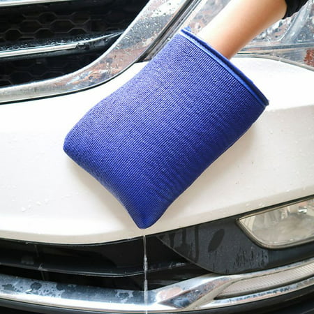 SUPERHOMUSE 1Pc Car Wash Magic Clay Bar Mitt Car Clay Cloth Auto Care Cleaning Towel Microfiber Sponge Pad Clay Cloth Detailing