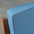 thumbnail image 2 of Wilcox Outdoor 10 Piece Sectional Sofa Set with Cushions, Teak, Blue, 2 of 7