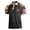 Dark Gray_01, variant on Men's Retro Patriot Camo US Flag Polo shirt USA Patriotic Veteran Casual Short Sleeve Tee America Memorial Day Top