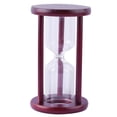 thumbnail image 2 of Dserhfy Empty Hourglass Decoration Wooden Frame Fillable Sand Timer Self-filling Sand Glass Vintage Home Office Desktop Ornament Birthday Gift, 2 of 8
