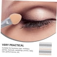 thumbnail image 2 of 72 Pcs Latex Eye Shadow Stick Red Eyeshadow Disposable Makeup Applicators Blush Brush Comestic Applicator Eye Shadow Brush Maquillaje Smudge Brush Aluminum H3210 Make up, 2 of 5
