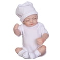 thumbnail image 1 of Muñecas renacidas para la enseñanza Muñeca Reborn 26cm Realistas de Vinilo de Silicona Suave Recién Nacidas con Ropa Blanca Magideal Muñecas renacidas para la enseñanza, 1 of 7