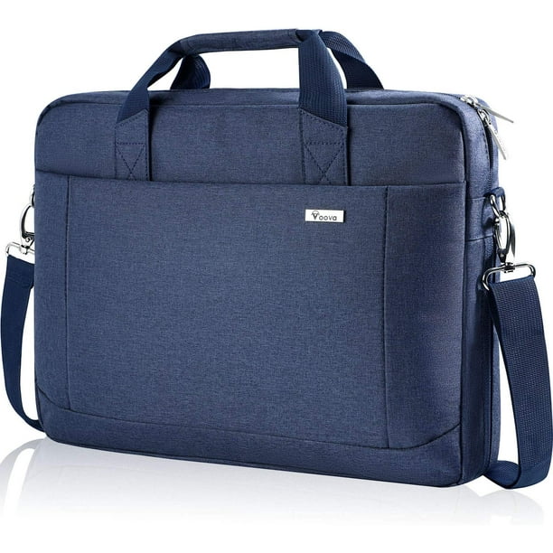 Voova Laptop Bag Case 14 15 15.6 Inch, Waterproof Computer Sleeve Messenger  Bag with Shoulder Strap for MacBook Pro, 