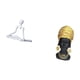 thumbnail image 5 of Estatua De Mujer Africana Con Pensamiento Abstracto Creativo, Figura Decorativa, Escultura De Resina única, Adorno De Mesa Para La Entrada, Dormitorio, Estante, Regalo De Inauguración De La, 5 of 8