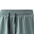 thumbnail image 4 of GSPCLAM Mens Athletic Shorts with Side Pockets Double Layer Training Shorts Internal Drawstring No Chafe Compression Liner Shorts for Running, 4 of 5