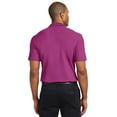 thumbnail image 2 of Port Authority Stain Resistant Polo-XS (Boysenberry Pink), 2 of 6