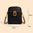 thumbnail image 3 of NOKIO Female One-Shoulder Leather Bag, Ladies One Strap Messenger Bag, Ladies One-Shoulder Leather Tote Fashion Bag Unisex Large Capacity Bag Fashion Portable Shoulder Bag Messenger Bag, 3 of 4